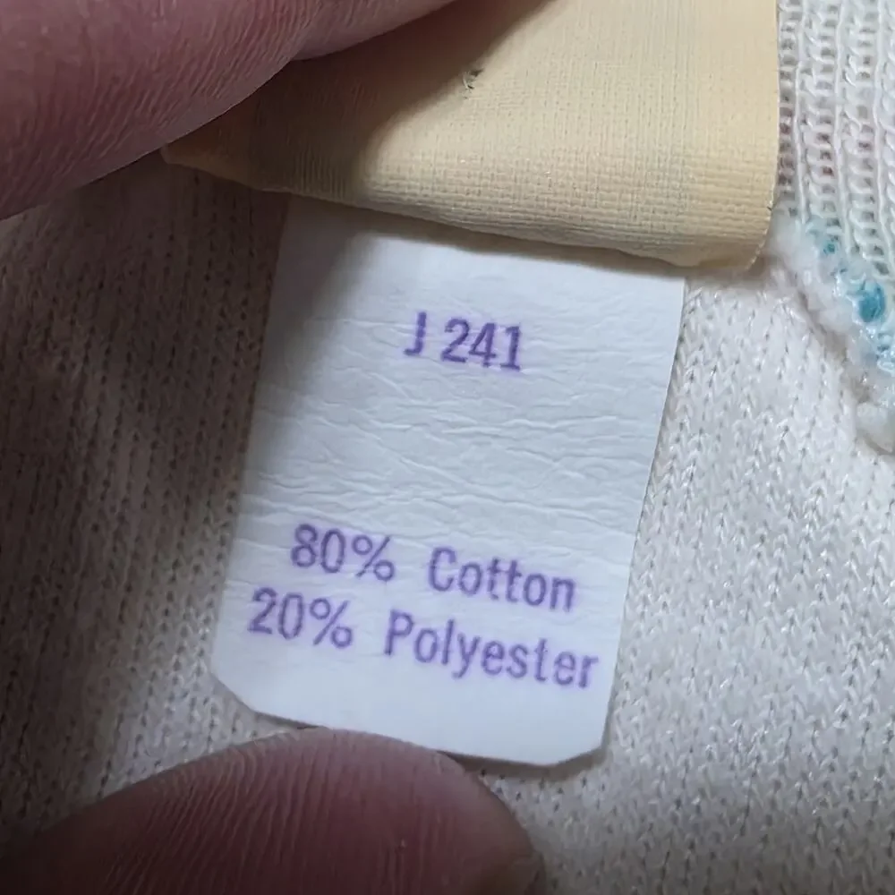 Vintage Carter's Raccoon Outfit 24M Corduroy Overalls Sweatshirt USA Baby Rare